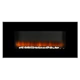 Classic Fire AJ15-S Vancouver - Calefactor de Pared con Efecto Chimenea, Mando a Distancia, 2000 W,...