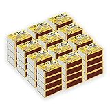 Tradineur - Pack de 12 Cajas de cerillas Super Largo XXL, 600 cerillas totales, fósforos de Seguridad...