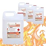 5L Bio-etanol para chimeneas y lámparas No Humos ni olores Origen Vegetal Alcohol Super Fino 96% Color...